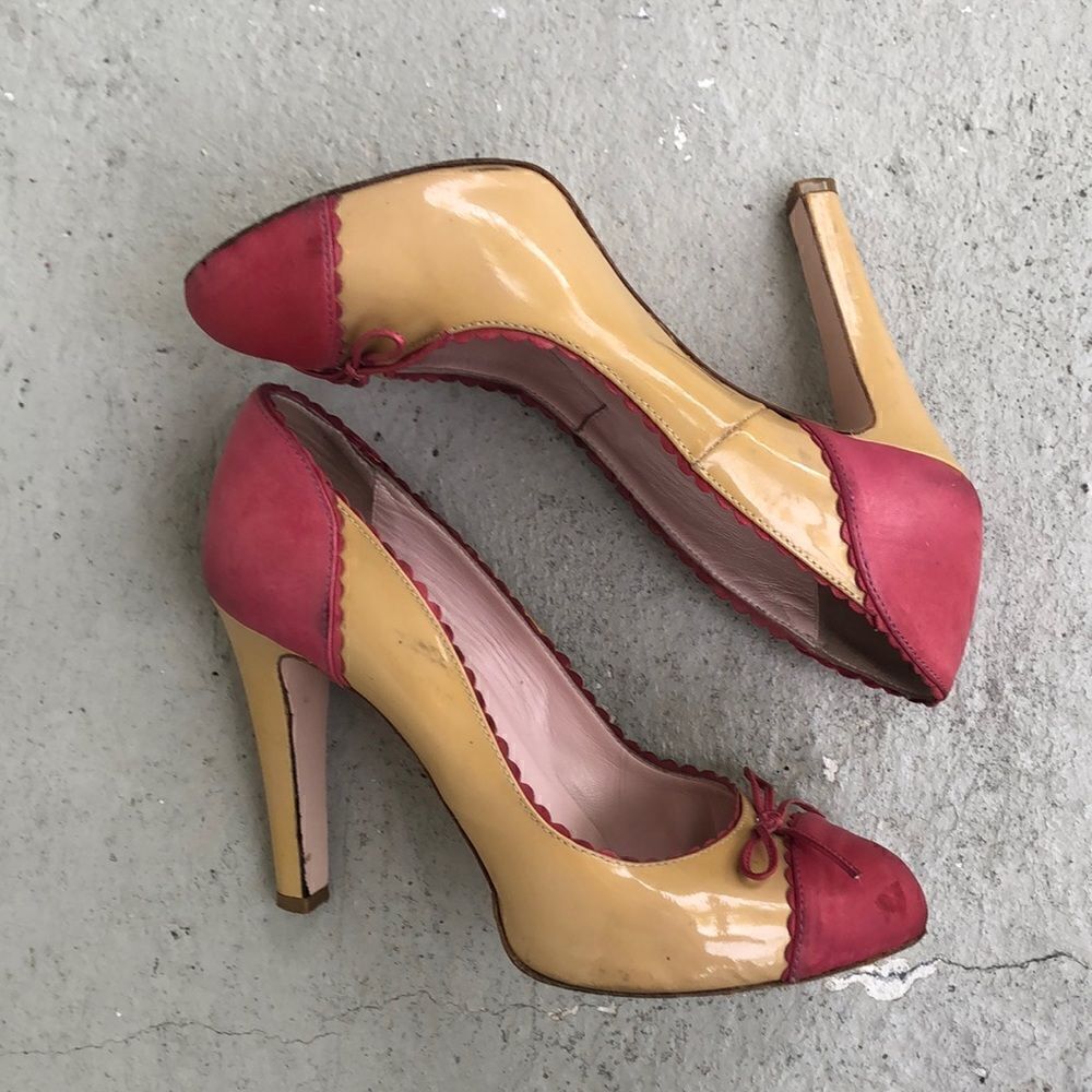 Red  Valentino two tone heels